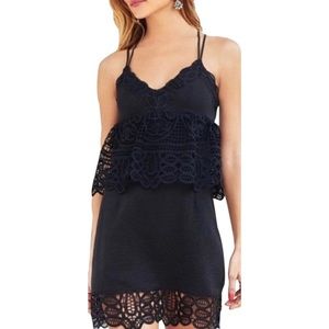 NWT Gianni Bini Black Lace Monica Dress Sz 10